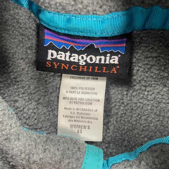2000s Patagonia Synchilla Fleece Pullover - Picture 4 of 5